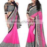 Attractive Party Wear Sarees 17408 thumbnail-1