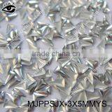 3x5mm Silver Triangle Studs for Nail Art Small Metal Studs for Nail thumbnail-2
