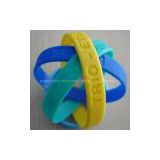 hot silicone bracelets for business gift guarantee pure silicone