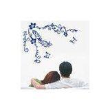 Personalised Large Contemporary Cool Wall Flower Stickers F300 thumbnail-1