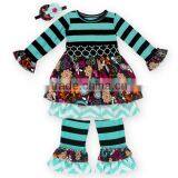 New Custom Ruffel Leggings Autumn Girl Outfits thumbnail-6