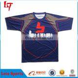 Wholesale Logo Sublimation Lacrosse Shirt Custom Royals Jersey thumbnail-3