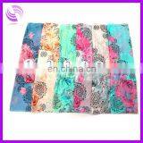 New Style Floral Print Chiffon Scarves Hot Hijab Sexy Women Scarf thumbnail-1