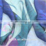 Transparent Natural Pure Silk Georgette Fabric