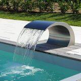 Swimming Pool Spa Pool Stainless Steel Waterfall Faucet With Light thumbnail-3