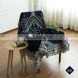 RAWHOUSE Woven Jacquard Throw Blanket Cotton Couch Cover Sofa Cover Home Decorative Cotton Throws Woven thumbnail-6