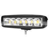 Waterproof Off Raod Auto UTV ATV Truck Car Led Bar Light 6 Inch Led Work Light Bar 4x4 Led Lights thumbnail-2