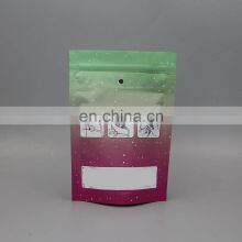 Custom Printed Smell Proof Child Resistant Packaging Pouch Soft Touch Matt 1 Pound lb 7g Mylar Gummies Bag for Cbd Flower Cookie thumbnail-4