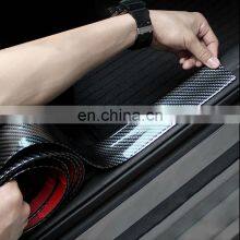 Women Car Accessories Stickers 5D Carbon Fiber Rubber Styling Door Sill Protector Goods Car Accessories Led thumbnail-1