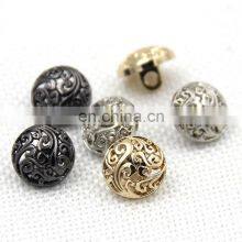 Fancy Woman Decorative Sew Blazer Concho Hollow Out Loop Shank Loop Button For Clothes