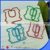 Factory Produce Colorful Personalized Plastic Paper Clip Supplier's Choice thumbnail-5