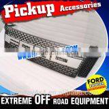 2012-2015 RANGER T6 MATT SILVER FRONT MESH GRILLE thumbnail-2