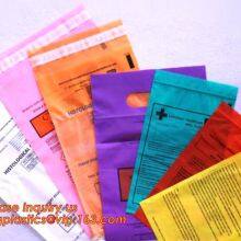 Biohazard Specimen Bags,Zip Specimen Transport Bag, Tear Off Pouch Bags, Attached Document Pouch. Printed Transport Bags thumbnail-2