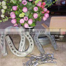 OEM Aluminum Cast Horse Shoe Steel Forging U Horseshoes With Customer's Logo thumbnail-5