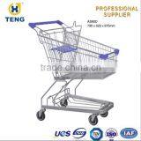 Asian Style High Capacity Shopping Cart Basket Push Cart thumbnail-5