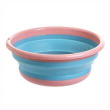Collapsible Wash Basin Tub Folding Round Dishpan Washing Basin thumbnail-4