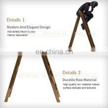 Metal Ladder Resin Thinker Sculpture Tabletop Home Decor thumbnail-3