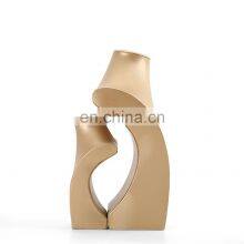 Modern Good Quality Mannequin Desktop Leather Pu Jewelry Display Stand Store Holder Necklace Bust Display thumbnail-5