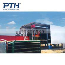 Готовый качественный склад из стальной конструкции. Прочный складное здание из горячекатаной стали thumbnail-4