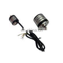 Мини-энкодер ротационный 28 мм оптический энкодер с 4 мм сплошным валом 1024 ppr с выходом напряжения инкрементальный ротационный энкодер