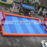 Outdoor Durable Inflatable Soccer Field for kids inflatable football game,adult inflatable water soccer field