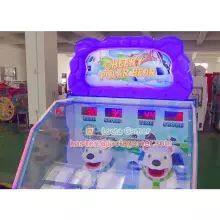 Guangdong Zhongshan Tai Le Play Children's Indoor Video Game Coin-operated Self-service Amusement Equipment Naughty Polar Bear Ball Shooting Machine Classic Game Win the Lottery thumbnail-5