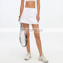 2 Pcs Pleated Tennis Skirt With Pockets Factory Sales High Quality Quick Dry Sports Shorts thumbnail-4