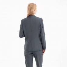 Ready to Ship Beautiful Colors 50% Wool 50%poly Worsted Wool Suiting Fabric thumbnail-2