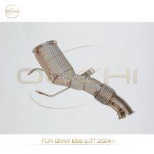 Exhaust Downpipe for BMW M550i 750i 850i/M850I G14/B58 Stainless Steel Performance Upgrade Increase High-performance Auto Parts thumbnail-3