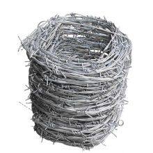 Iron Roll Fence Price Stainless Steel 316 Alambre Fencing De Espino/arame Farpado Hot Dipped Galvanized Barbed Wire thumbnail-1