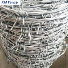 Wholesale BWG 12 14 16 18 Gauge 1000 N Double Strand Wire Fence Galvanized Razor Barbed Wire Coil thumbnail-3