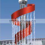 Zhejiang manufacturer stainless steel modern fountain sculpture