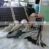 12W DC Home Solar Power System Smart Power Solar Lighting System thumbnail-1