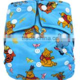 2014 Printed Waterproof Bamboo Charcoal Diapers For Babies