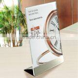L Shape Detachable Table Stand Acrylic Menu Holder Quality Choice