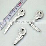 NAMANN MINI TINY Protable Key Fold Knife Key Keys Pocket Knife Key Chain Knives Peeler Mini Camping Key Ring Knife Tool Tools ED thumbnail-3