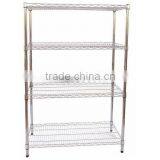Wire Shelving Type and Single-sided Feature Corrosion Protection Storage Metallic Wire Mesh Shelving thumbnail-1