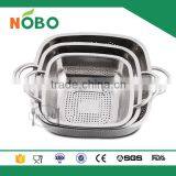 Chaozhou Nobo Stainless Steel Colander With Handle thumbnail-2