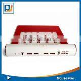 Mouse Pad With USB Hub 4 USB Ports LED Light Calculator Function thumbnail-2