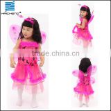 child fairy dress costume with butterfly wing