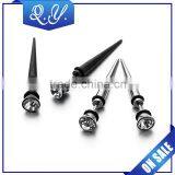Fake Ear Tunnel Piercing Jewelry Taper Deisgn Fake Ear Expander thumbnail-1