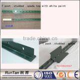 High Quality Black Bitumen Painted Steel t Posts With Spade