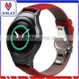 Real leather bracelet strap watch strap with clasp for Samsung Gear S2