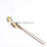 Bent Hand Scratch Brushes With Handle, Length 245 mm or 9 3/5" thumbnail-1