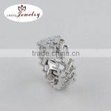 2014 New Design Fashion Silver Ring With AAA Zircon thumbnail-1