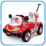 New Cute 12V KIDS RECHARGEABLE BATTERY CARS WITH PUSH BAR thumbnail-1