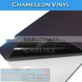 High Quality 1.52x30m Air Bubble Free Chameleon Blue PVC Car Vinyl Roll thumbnail-3