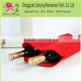 Promotions Colorful Polyester Felt Wine Carrier Bag/cases thumbnail-3