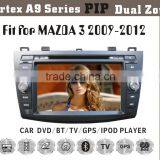 8inch HD 1080P BT TV GPS IPOD Fit for MAZDA3 2009-2012 car dvd gps bluetooth