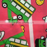 Colorful Hello Kitty Pattern Microfiber Peach Skin Fabric for Bedding thumbnail-3